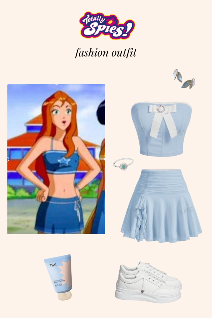 shop the look sam - totally spies